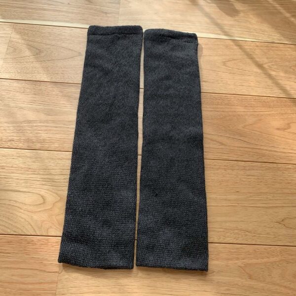 絹とコットンのやわらか　レッグウォーマー - 画像 (8)