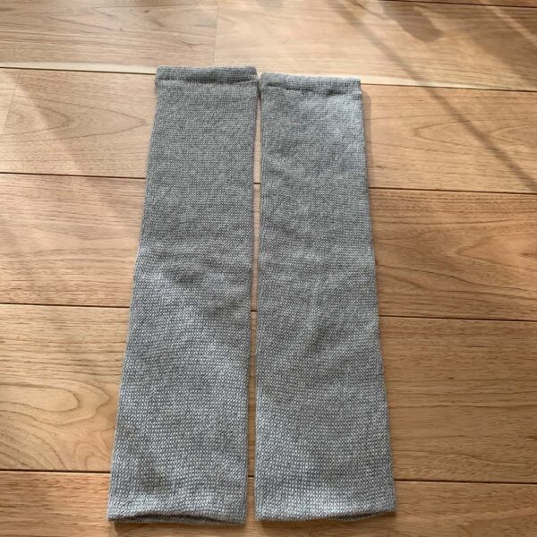 絹とコットンのやわらか　レッグウォーマー - 画像 (10)