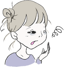 育児で眠たいママ