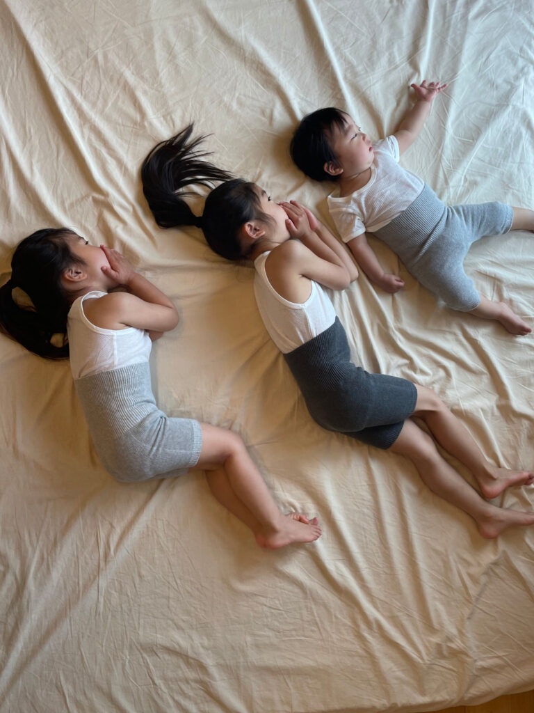 ツムグデイズはらまきパンツ着用キッズ