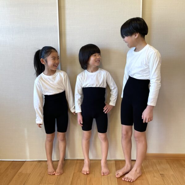 成長期の冷え対策に◎こっそり温活  絹×コットン ジュニアのはらまきパンツ - 画像 (11)