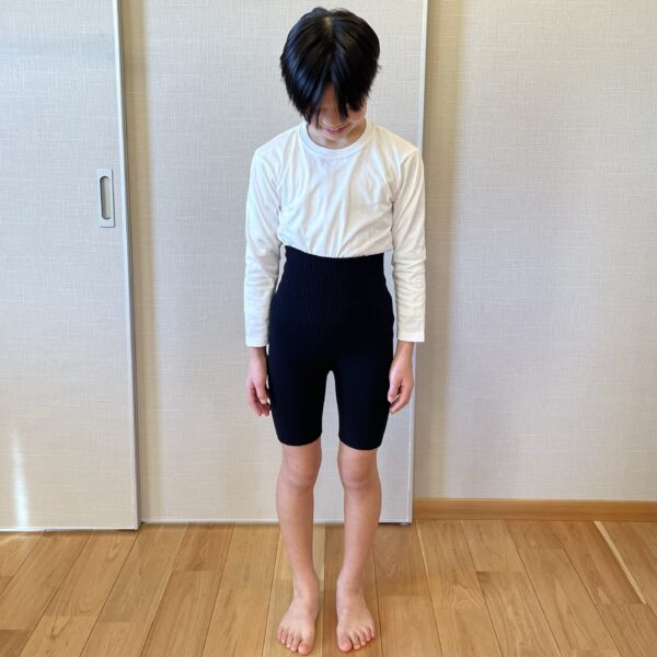 成長期の冷え対策に◎こっそり温活  絹×コットン ジュニアのはらまきパンツ - 画像 (5)